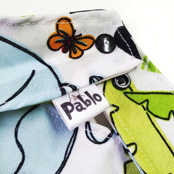 3 for $15 * Panda Dino Snap On Dog Bandana - Picture 4 of 6